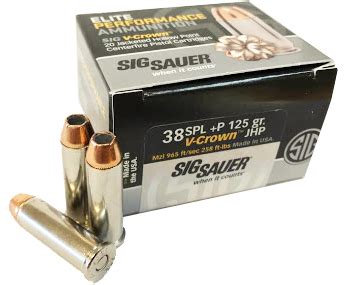 Sig Sauer Elite Performance V Crown Special 125 Grain