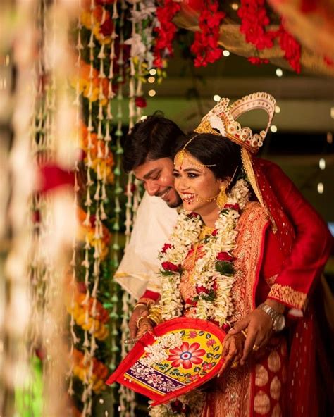 10 Beautiful Bengali Photoshoot Ideas For The Wedding Ceremony