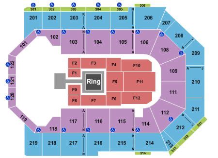 New Japan Pro Wrestling Resurgence Tickets Section F7 Row 2 5 11