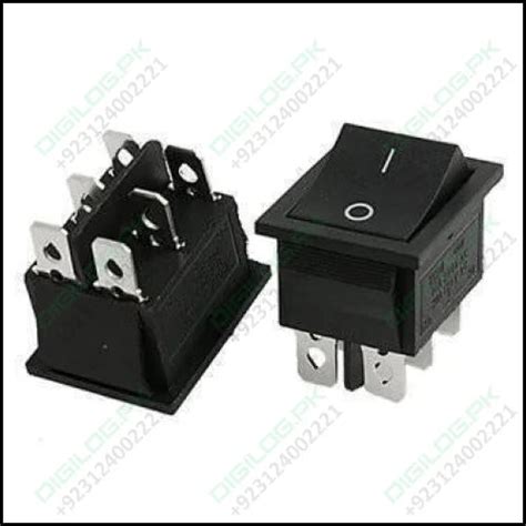 Rocker Switch Dpdt Pin Digilog Pk