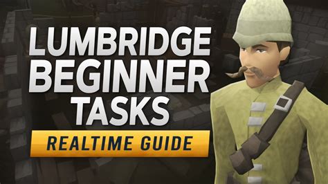 Rs3 Beginner Lumbridge Tasks Realtime Guide Youtube