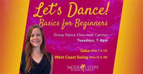 Salsa For Beginners Group Class Modern Steps Dance Studio