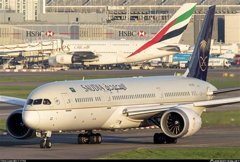 HZ AR22 Saudi Arabian Airlines Boeing 787 9 Dreamliner Photo By X PAN