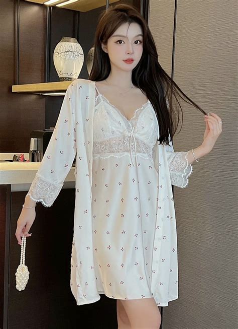 Váy Ngủ Trơn Nhẹ Nhàng Nữ tính B Lingerie