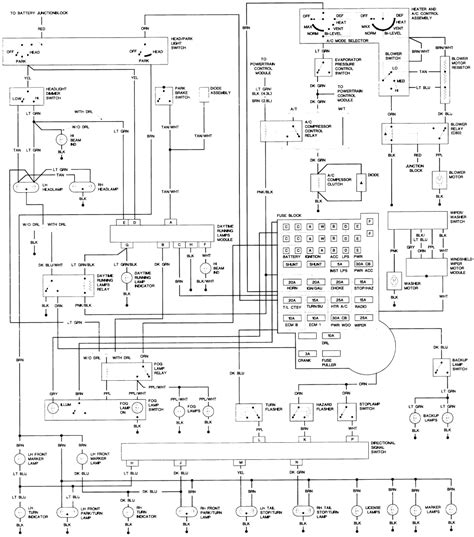 1988 Chevy S10 Wiring Diagram Wiring Diagram