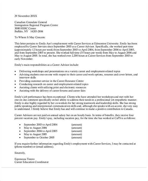 Reference Letter Sample For Canada Immigration 11 Reference Letter