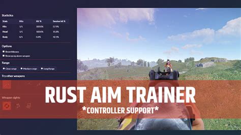 Rust Aim Training 1 Trainer For Rust Rusttips Aim Trainer