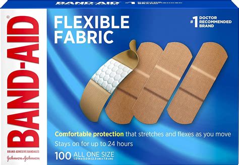 Bx Band Aid Flexible Fabric Adhesive Bandage X Amazon Ca