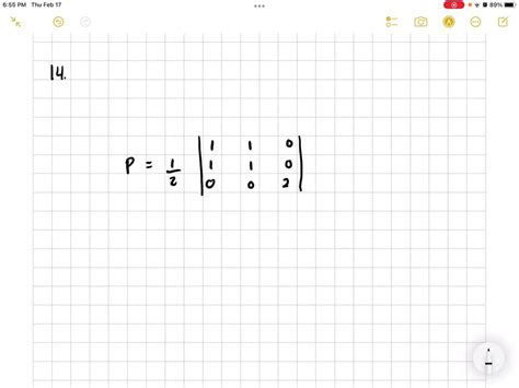 Solvedfind The Projection Matrix For The Given Subspace And Find The