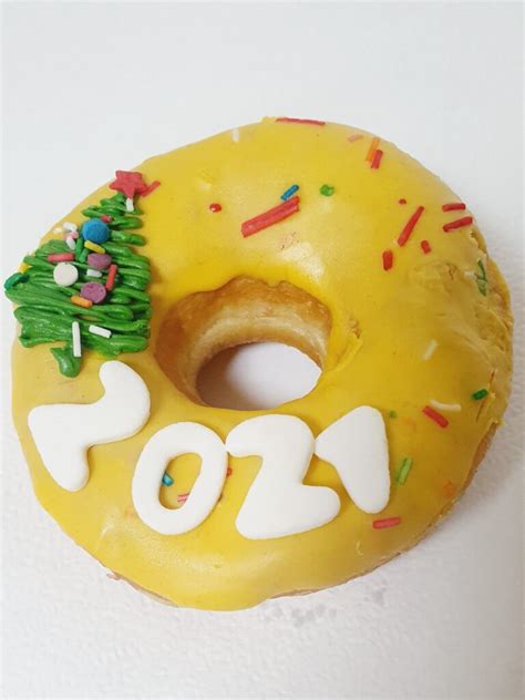 Купить Донат, пончик с ёлкой в новый 2023 год | ТМ Пончик для тебя в ...