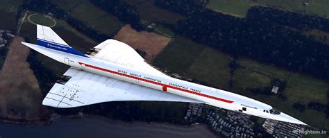 Concorde British Pre Production 101 01 G Axdn For Microsoft Flight