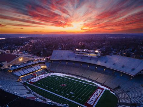 Camp Randall Stadium Madison Wisconsin Uw Badgers Football R