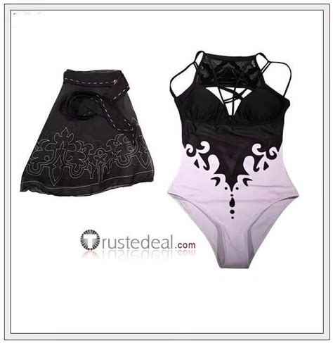 Nier Automata 2b Bikini Swimsuit Cosplay Costume