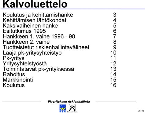 Pk Yrityksen Riskienhallinta Pdf Ilmainen Lataus