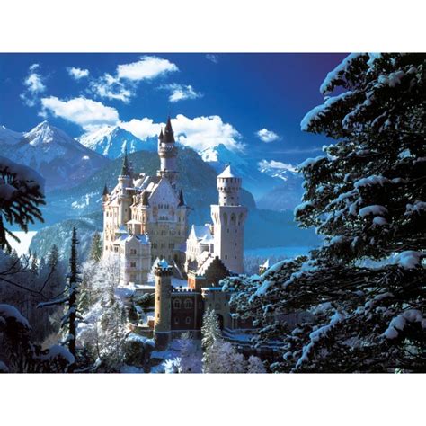 Puzzle Pi Ces Ch Teau De Neuschwanstein Clementoni Rue Des