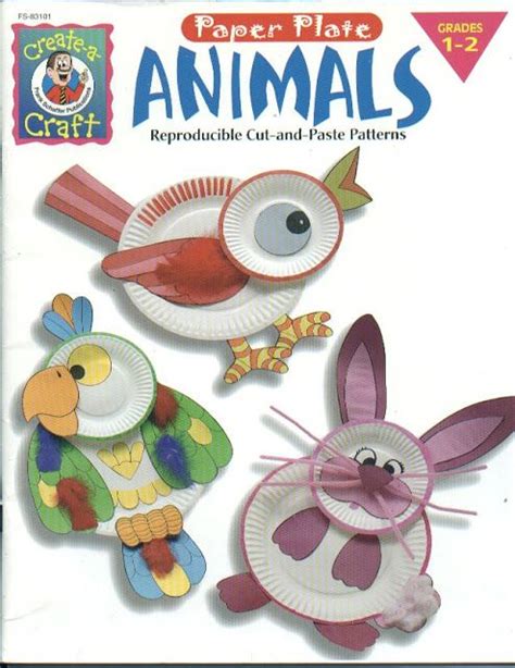 Paper Plate Animals 01F | Sanat etkinlikleri, Okul öncesi, Anaokulu