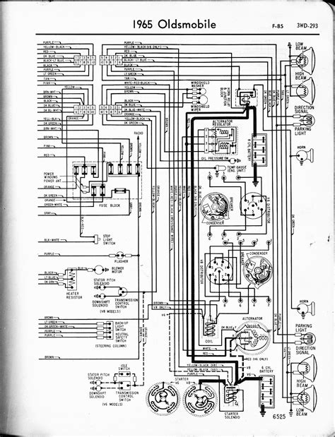 Parts Accessories OLDSMOBILE 1969 F85 442 Cutlass Wiring Diagram MOTORS