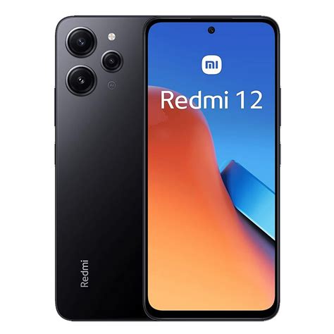 Smartphone Xiaomi Redmi 12 4GB 128GB Negro Desbloqueado Xiaomi 4GB ...