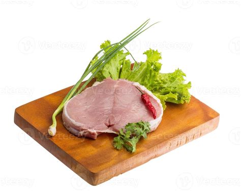 Raw Pork Steak 8500335 Stock Photo At Vecteezy