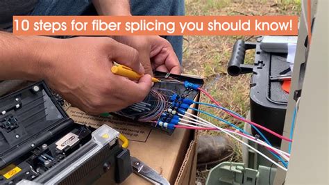 Step-by-step fiber splicing, Suggest favorite! - Keeping the world ...