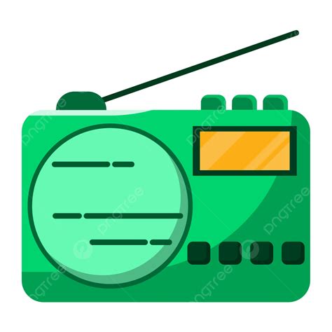 Radio Icon Vector Radio Electronics Retro Music PNG And Vector With