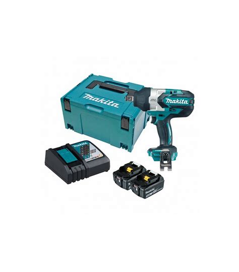 Makita 2 X 18v Lxt 5 0 Ah Brushless 1050nm Cordless Impact Wrench Kit