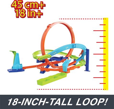 Set De Pista Para Coches De Juguete Hot Wheels Action Loop Cyclone