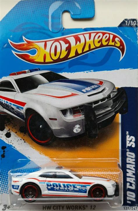 Embalagem Danificada Hot Wheels City Works 10 Camaro SS Universo Hot Wheels