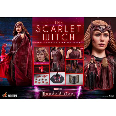 Marvel The Scarlet Witch Scale Figure Hot Toys Tms