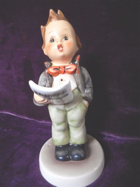 Goebel Hummel Figurine Soloist 135 Tmk 6 Mint Condition Antique Price Guide Details Page