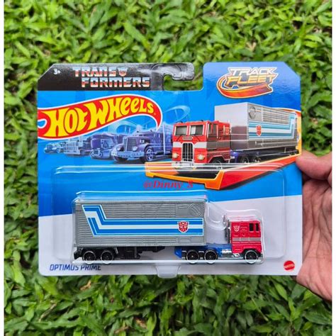 Jual Hot Wheels Track Fleet Optimus Prime Transformers Jff Original Shopee Indonesia