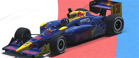 Red Bull Indy Car By Shawn Pierce2 Trading Paints