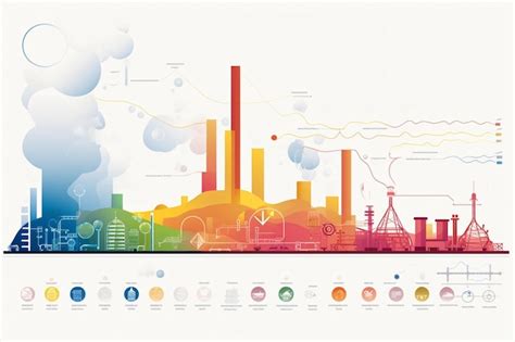 premium vector pollution diagram  colorful style