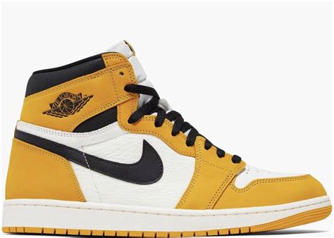 Nike Air Jordan Retro High Og Yellow Ochre Hype Clothinga