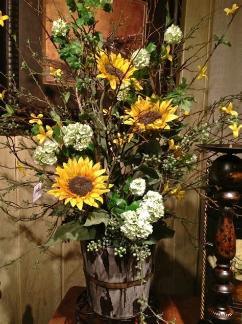 Artificial Sunflower Arrangements
