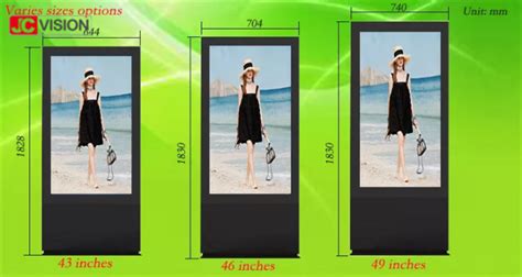 Jcvision Lcd Advertising Display Digital Signage Poster For Ev Charging