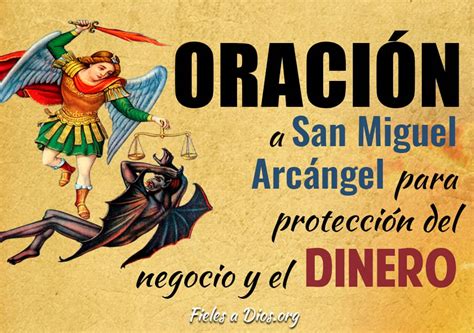 Milagrosa Oración A San Miguel Arcángel Para Atraer Clientes Proteger