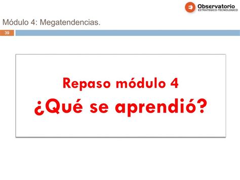 Ppt M Dulo Manejo De Las Megatendencias Powerpoint Presentation