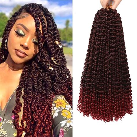 Amazon Passion Twist Hair Inch Water Wave Crochet Hair