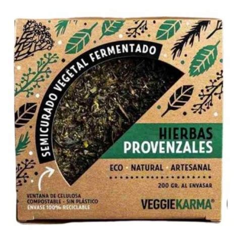 Queso Vegetal Semicurado Hierbas Provenzales 200gr Veggie Karma