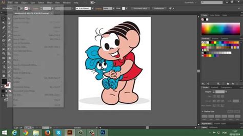 Vetorizando Uma Imagem Illustrator Cc Youtube