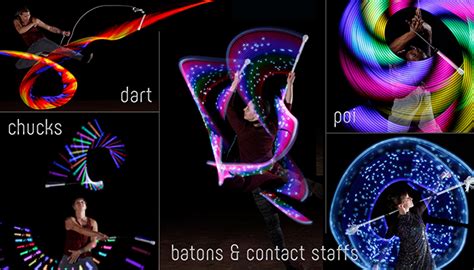 Flowtoys World S Favorite Led Props For Flow Arts Juggling Practice