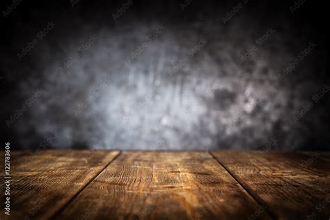 Wooden table background Stock Photo | Adobe Stock