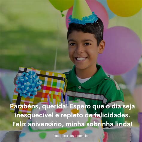 90 Feliz Aniversário Sobrinha e Mensagens Bonstextos