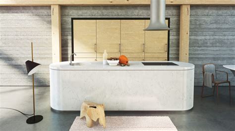 Caesarstone 5141 Frosty Carrina Almaz Worktops