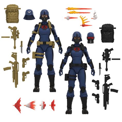 G I Joe Classified Series Cobra Valkyries Deluxe Pack Of