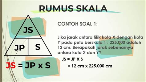 Rumus Skala Peta Dan Cara Menghitung Skala Peta The Best Porn Website