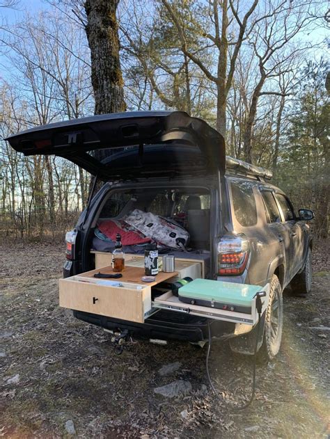 5th Gen 4Runner Overland Drawer System W Slide Outs DIY Plans