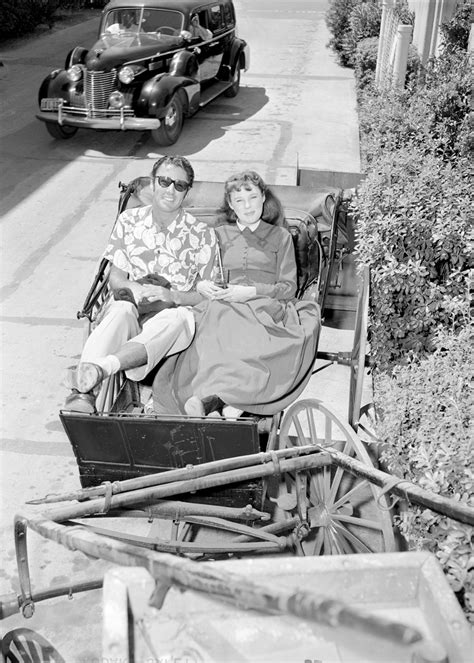 Peter Lawford And June Allyson On The Set Of Little Women 1949 June