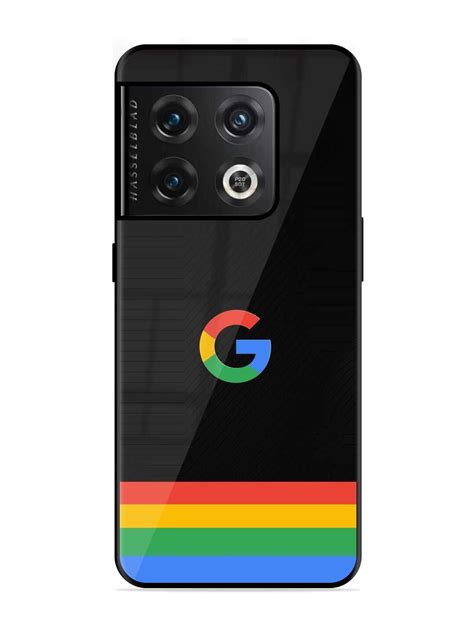 Buy Google Logo Art Premium Glass Case For OnePlus 10 Pro 5G At Rs